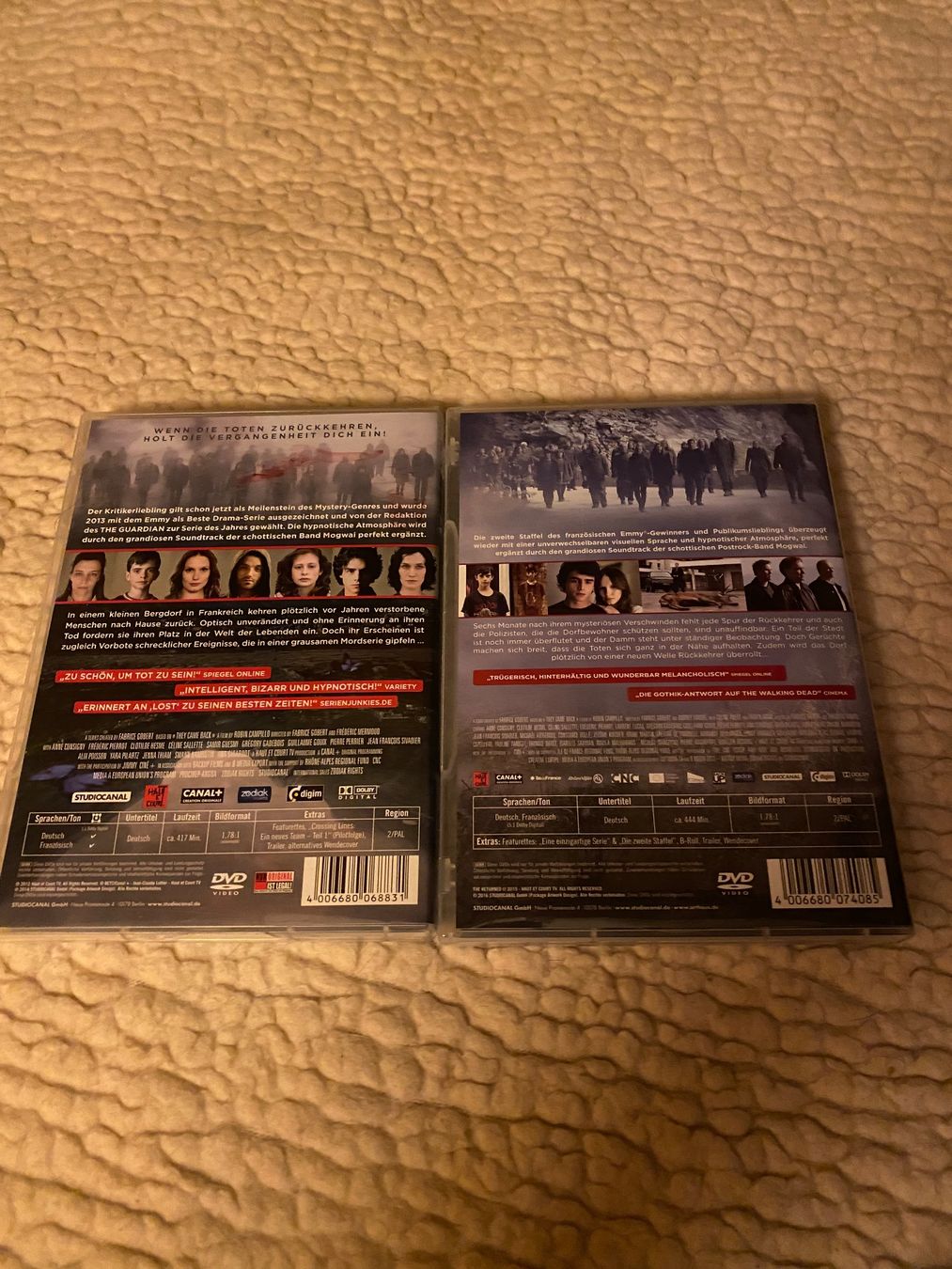 Tutti i DVDs: The Returned - Staffel 1&2 – Usato da Riemenstalden venduto da engels_z 1