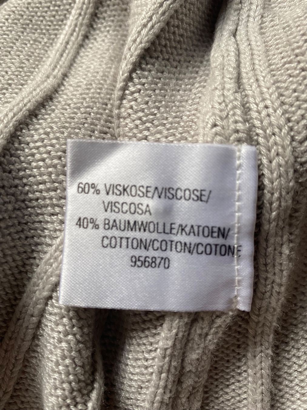 Top: Top und Jacke beige/hellgrau Grösse 36 – Nuovo (secondo la descrizione) da Altendorf venduto da Ga04 6