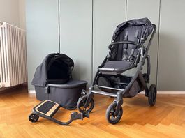 Uppababy Cruz V2 Kinderwagen – mit 2te Kind Trittbrett