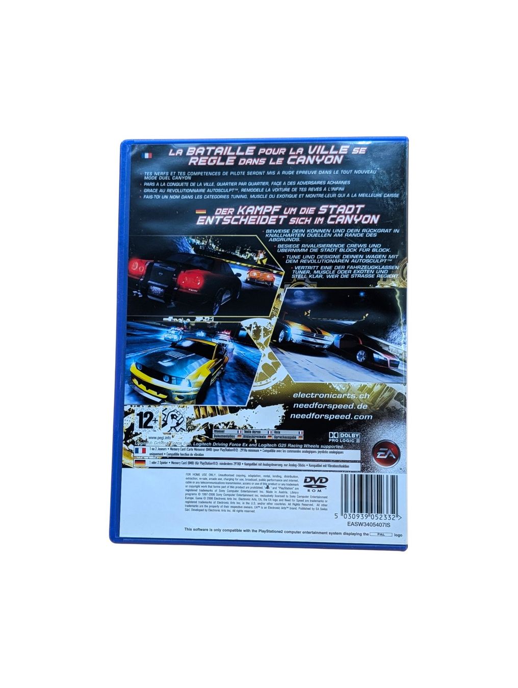 Sony Giochi: Need for Speed Carbon PlayStation 2 (PS2) – Usato da Domat/Ems venduto da IsseldorsShop 1