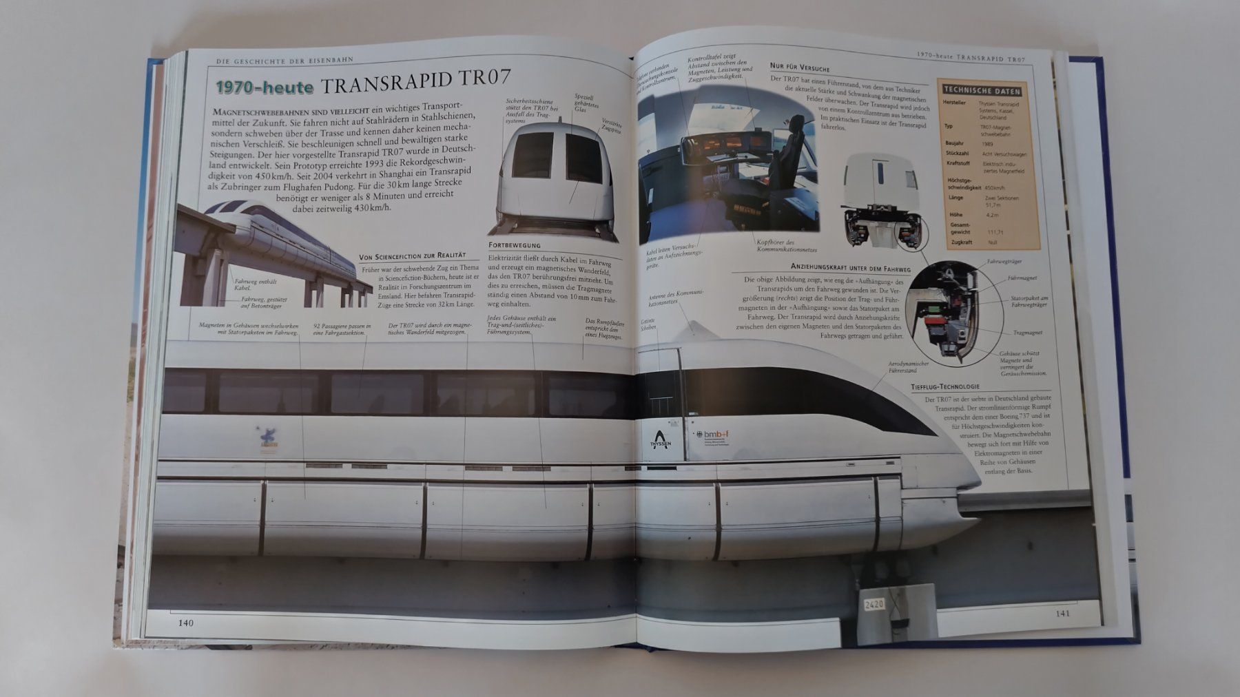 Libri: Die Geschichte der Eisenbahn / Buch 2008 mit 168 Seiten – Usato da Bellach venduto da JingleJerry 9
