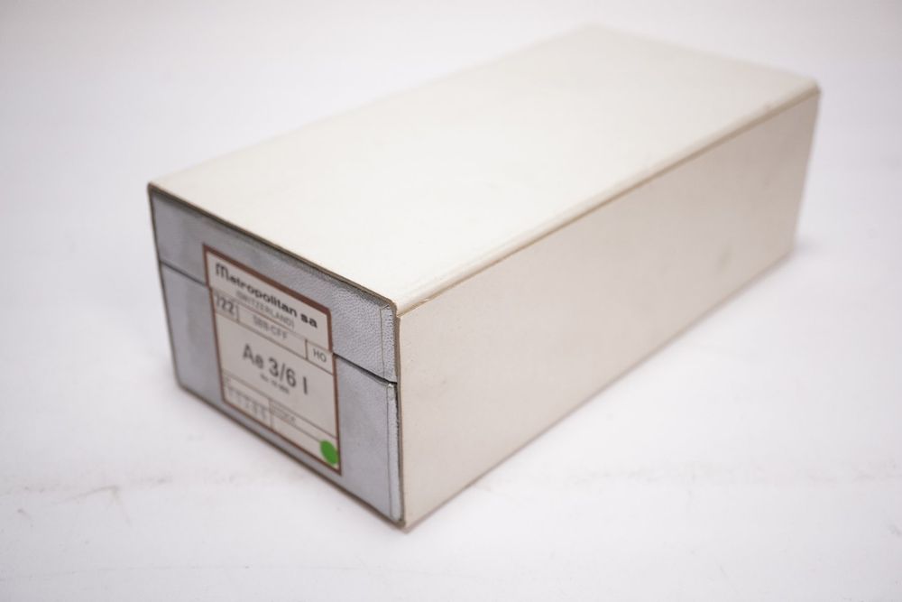 Metropolitan Modelleisenbahnen: 1œ Metrop 722 SBB Ae 3/6 I 10655 braun – Gebraucht aus Uetendorf von tigermuegi 8