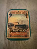 Historische Teedose - North German Lloyd New York - Bremen