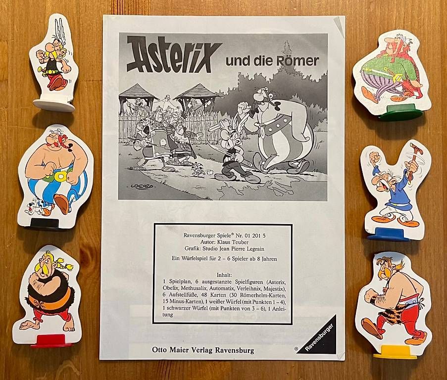 Ravensburger Giochi: Asterix und die Römer Spiel Ravensburger 1990 – Usato da Gümligen venduto da VIN-TAGE-ZONE 3