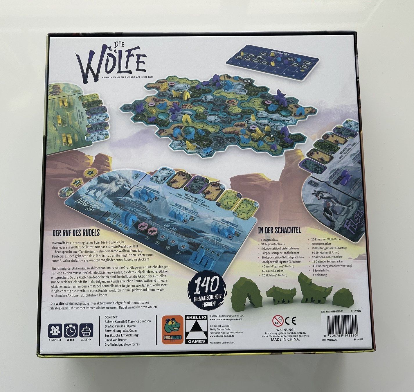 Giochi: Brettspiel "Die Wölfe" - Skellig Games – Nuovo (secondo la descrizione) da Baar venduto da WhatTheFunk01 1