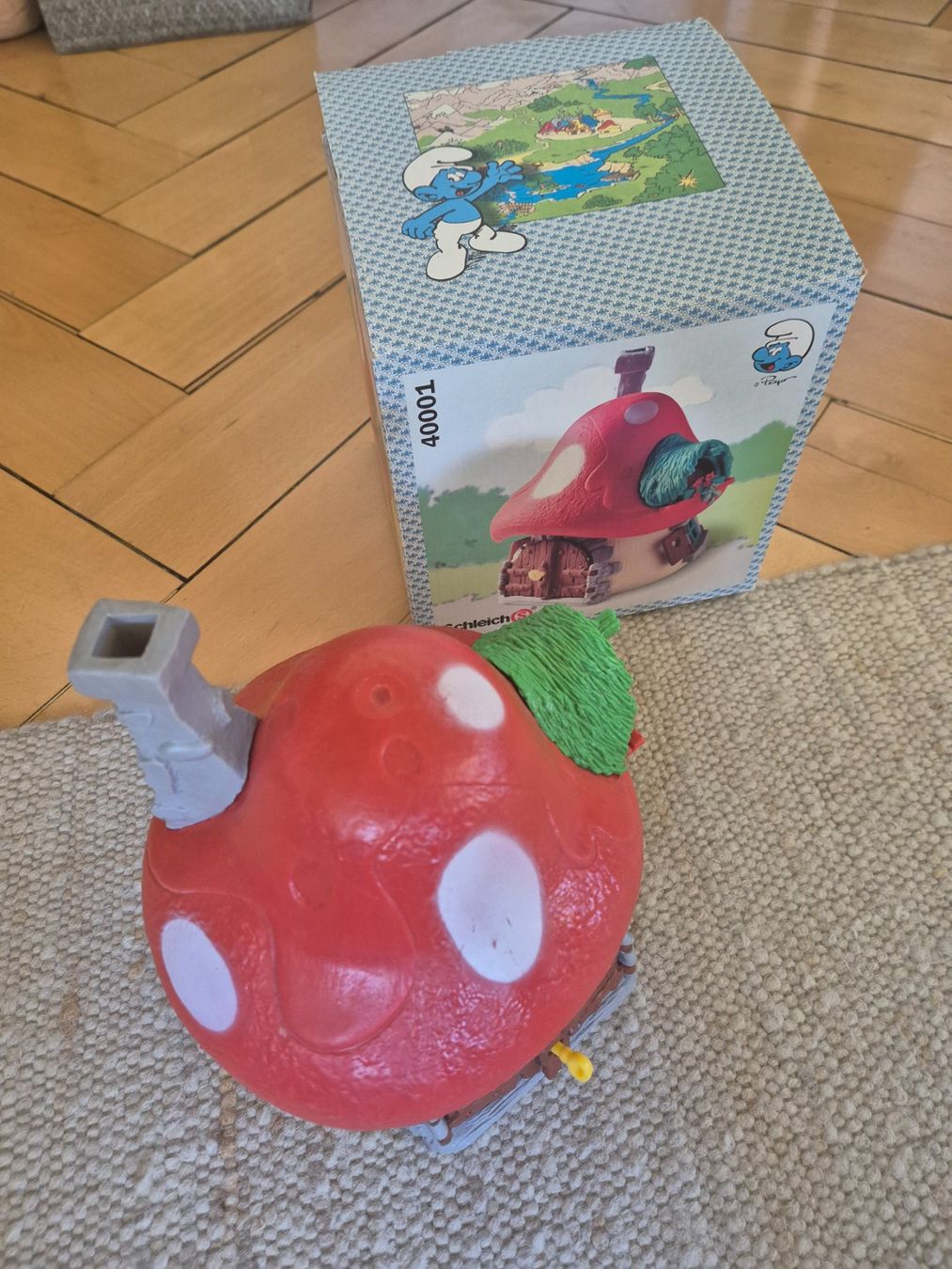 Schleich Statuette: Schlumpfhaus mit Originalverpackung – Usato da Herisau venduto da Njumba 3