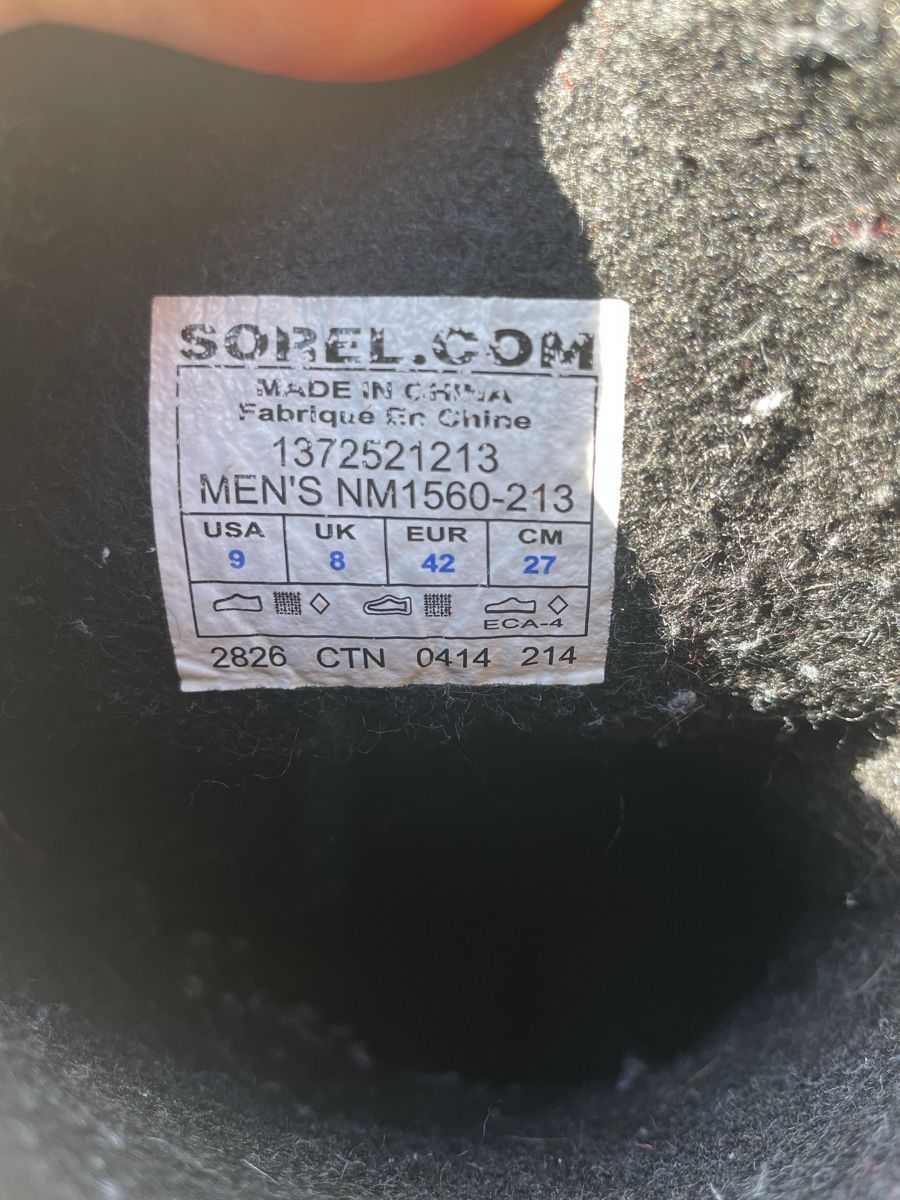 Sorel Herrenschuhe: SOREL Winterschuh, Gr. 42 – Gebraucht aus Wangen an der Aare von DiGe 3