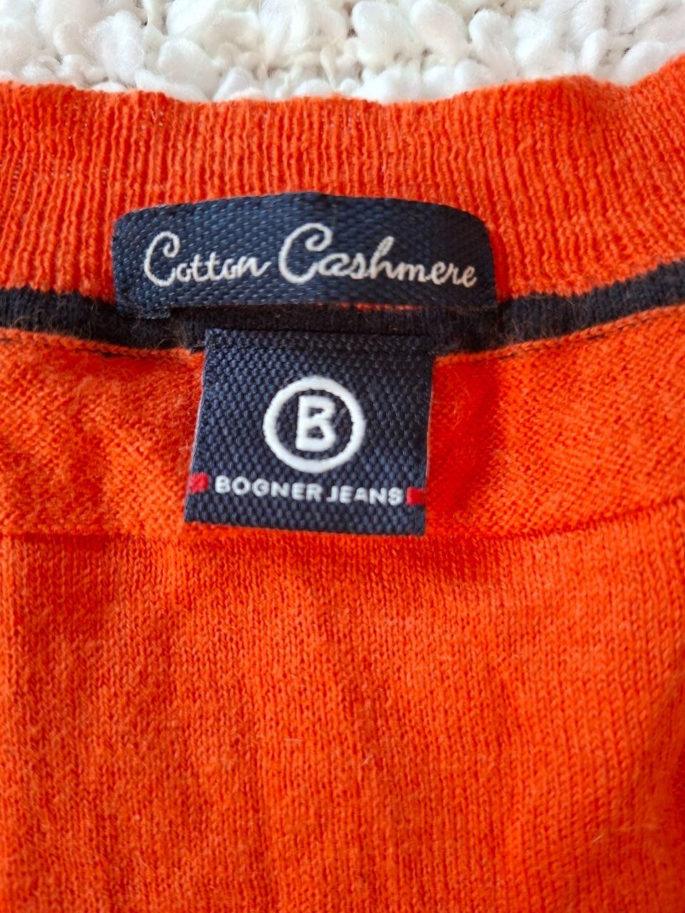 Bogner Pullover & Sweatshirts: Pull Bogner Cashmere orange taille S – Gebraucht aus Martigny von ana_55ml 3