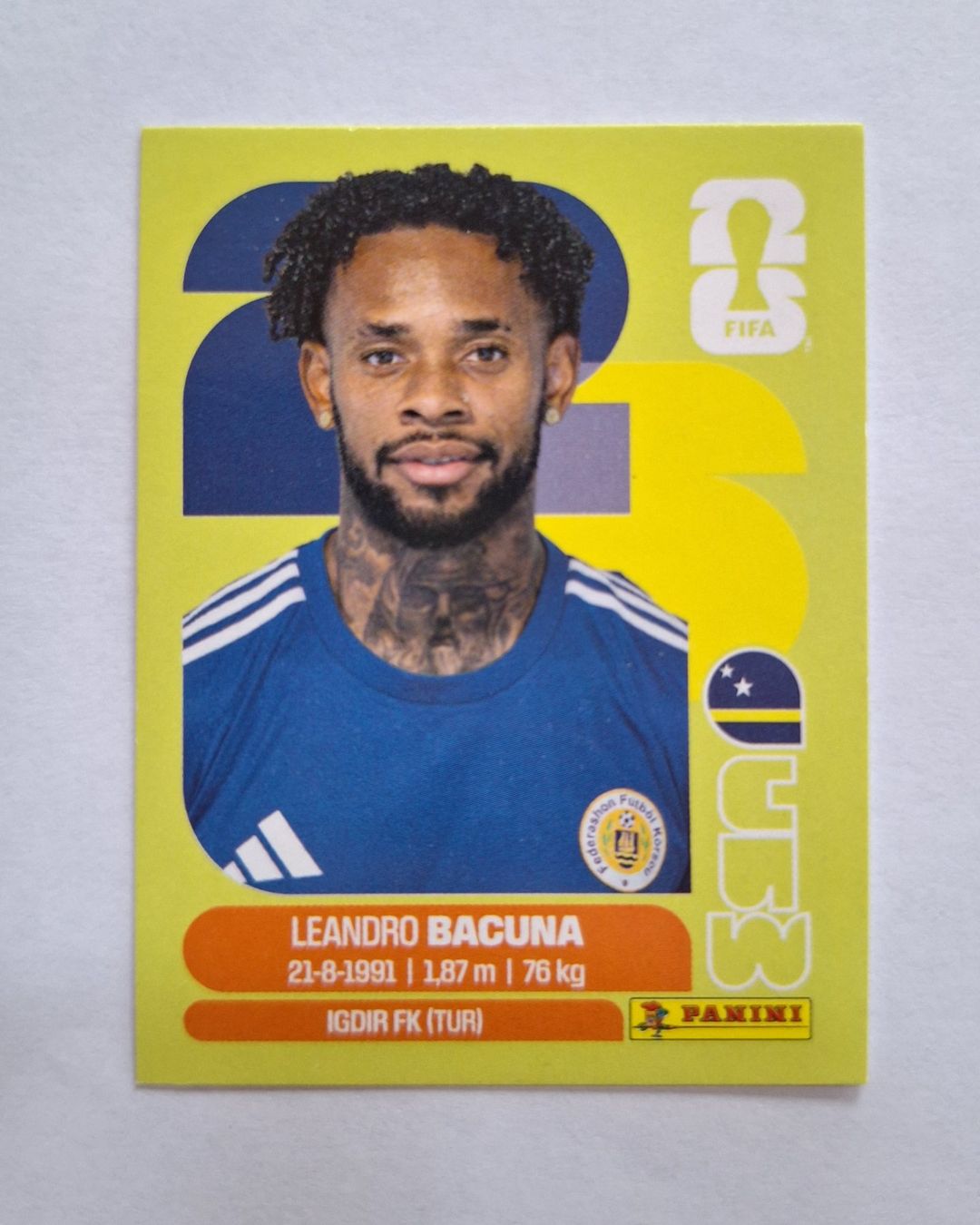 Panini Sammelbilder & Trading cards: Panini Leandro Bacuna CUW 12 – Neu (gemäss Beschreibung) aus Romanens von Crocette