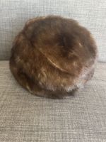 Pelzhaube braun Hersteller Martin Kröcher Zürich Zustand gut