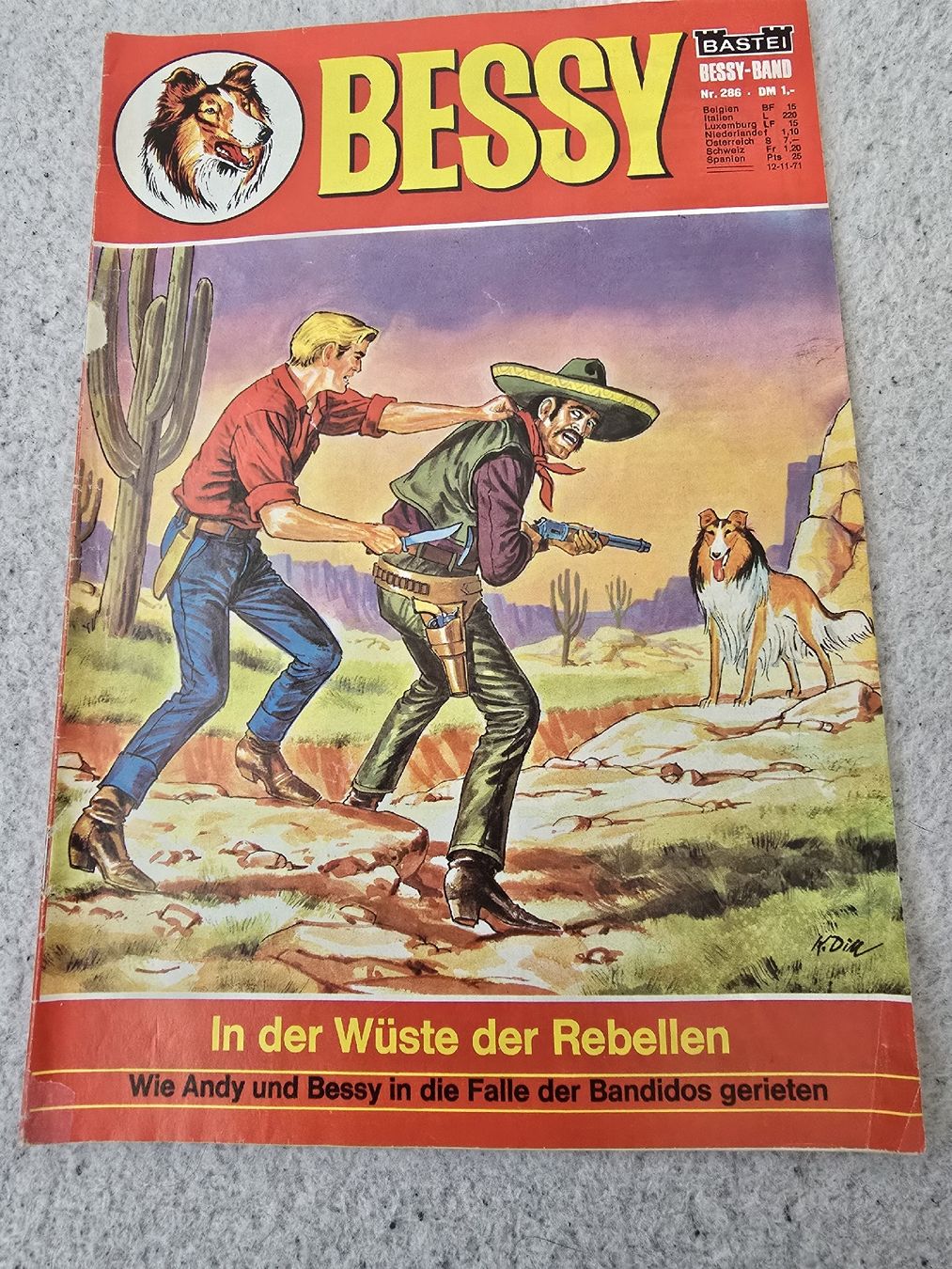 Comics: Bessy Heft Nr. 286 – Gebraucht aus Oberentfelden von Giants
