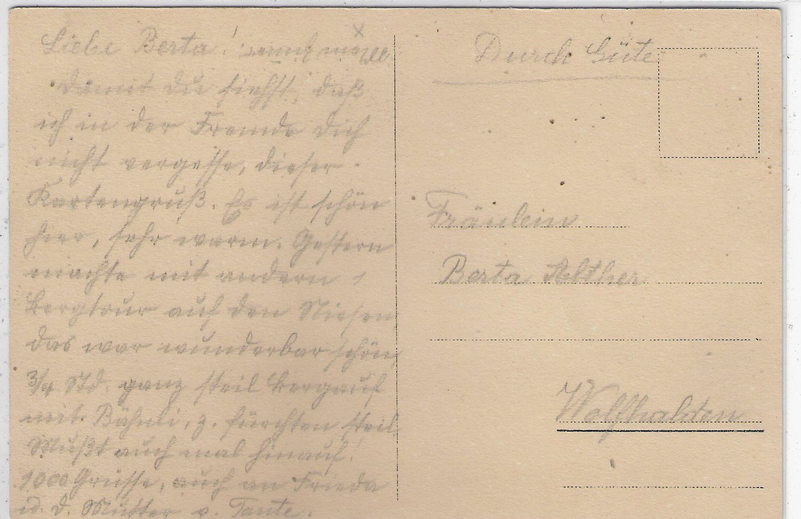 Cartoline postali: Chalet Ramholz - Goldiwil - Thun – Usato da Ettingen venduto da Kartenplanet 1