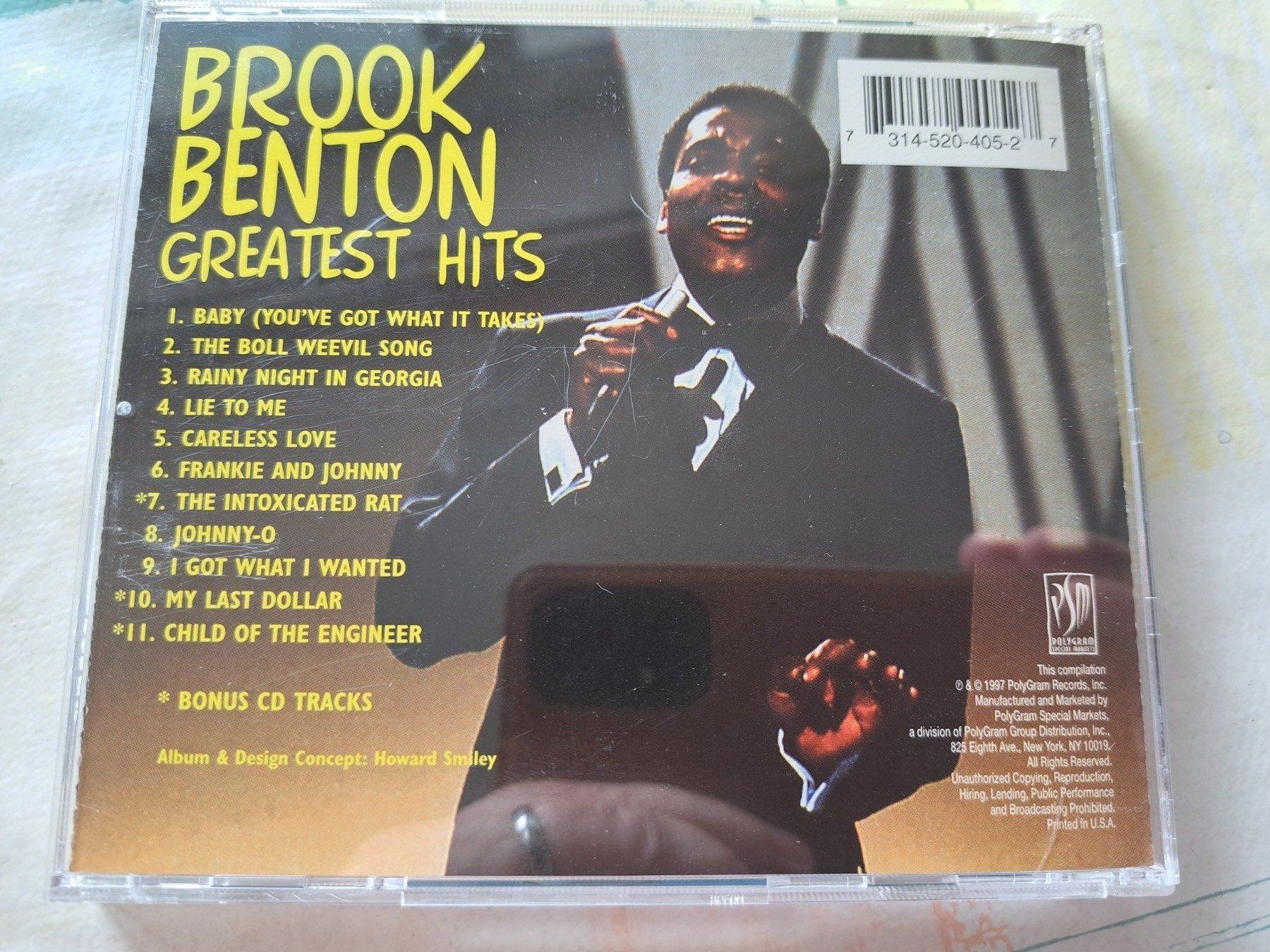 CD: Cd Brook Benton - Greatest Hits  – Usato da Pully venduto da bro_n52j 2