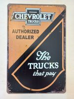 Chevrolet Blechschild