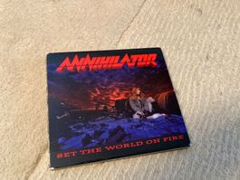 Annihilator - Set The World On Fire CD - Thrash Metal Kla...