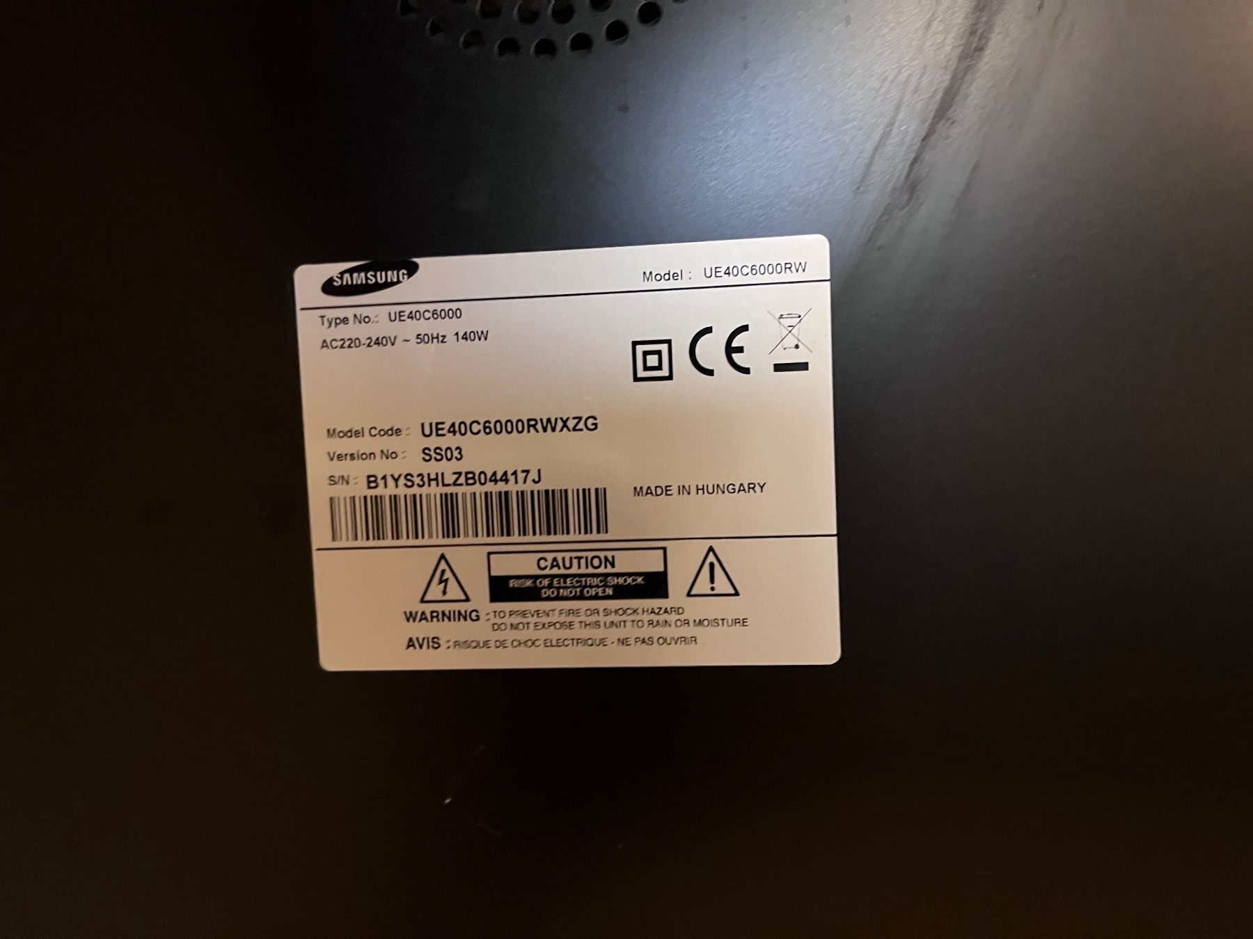 Samsung Televisori: Fernseher Samsung – Usato da Roggwil BE venduto da KarotteV 3