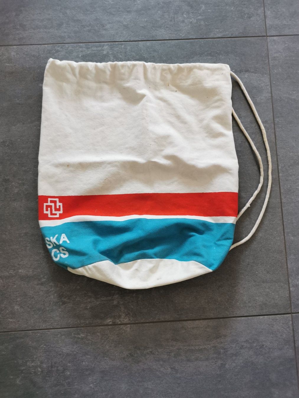 Zaini: SKA CS: Stoff Turnsack  mit Kordel – Usato da Emmenbrücke venduto da rko_pv98