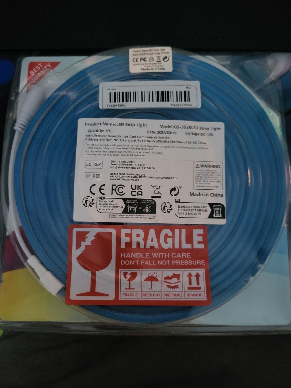 Lampade: LED Light Strip 5meter 12Vdc (Blue) – Nuovo e nell'imballaggio originale da Buchs SG venduto da cap_qnl6