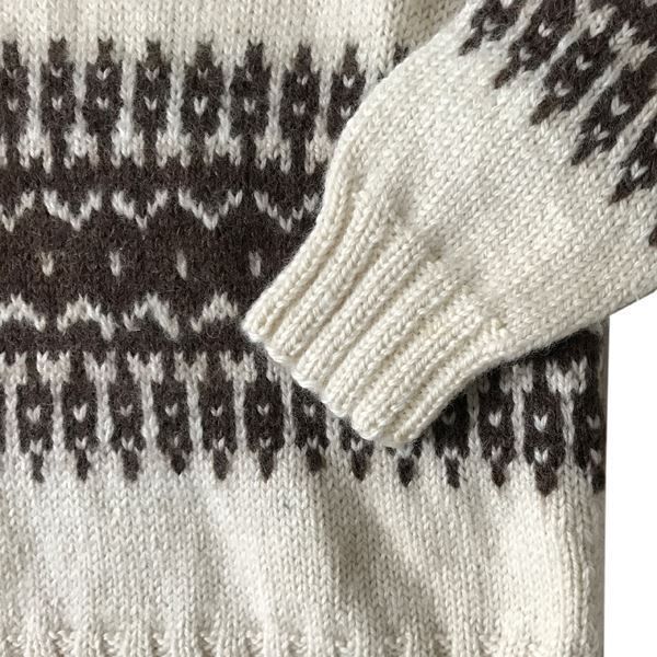 Pullover & Sweatshirts: Pullover Skipullover GR. S/M/L VINTAGE19 70s handgestrickt – Gebraucht aus Brüttisellen von Buxus 4