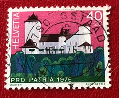PRO PATRIA GESTEMPELT  ﻿ Gstaad