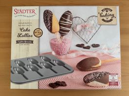 Cake Lollies Backform inkl. Rezeptbüchlein