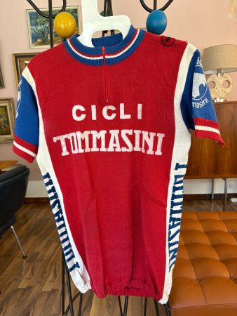 Original Vintage 60/70er Cicli Tommasini Radtrikot Veloshirt