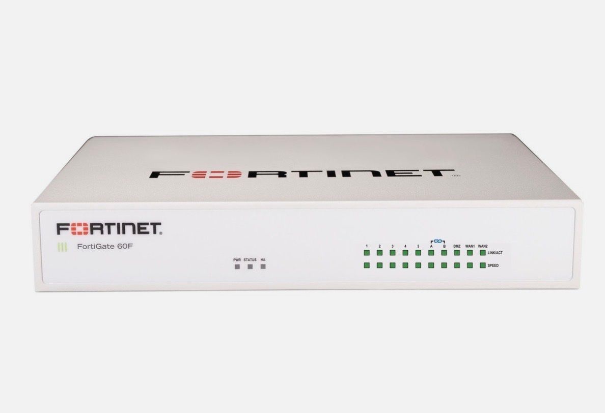 Fortinet Firewall: Fortinet FortiGate 60F Firewall FG-60F – Usato da Pfäffikon ZH venduto da Psanto
