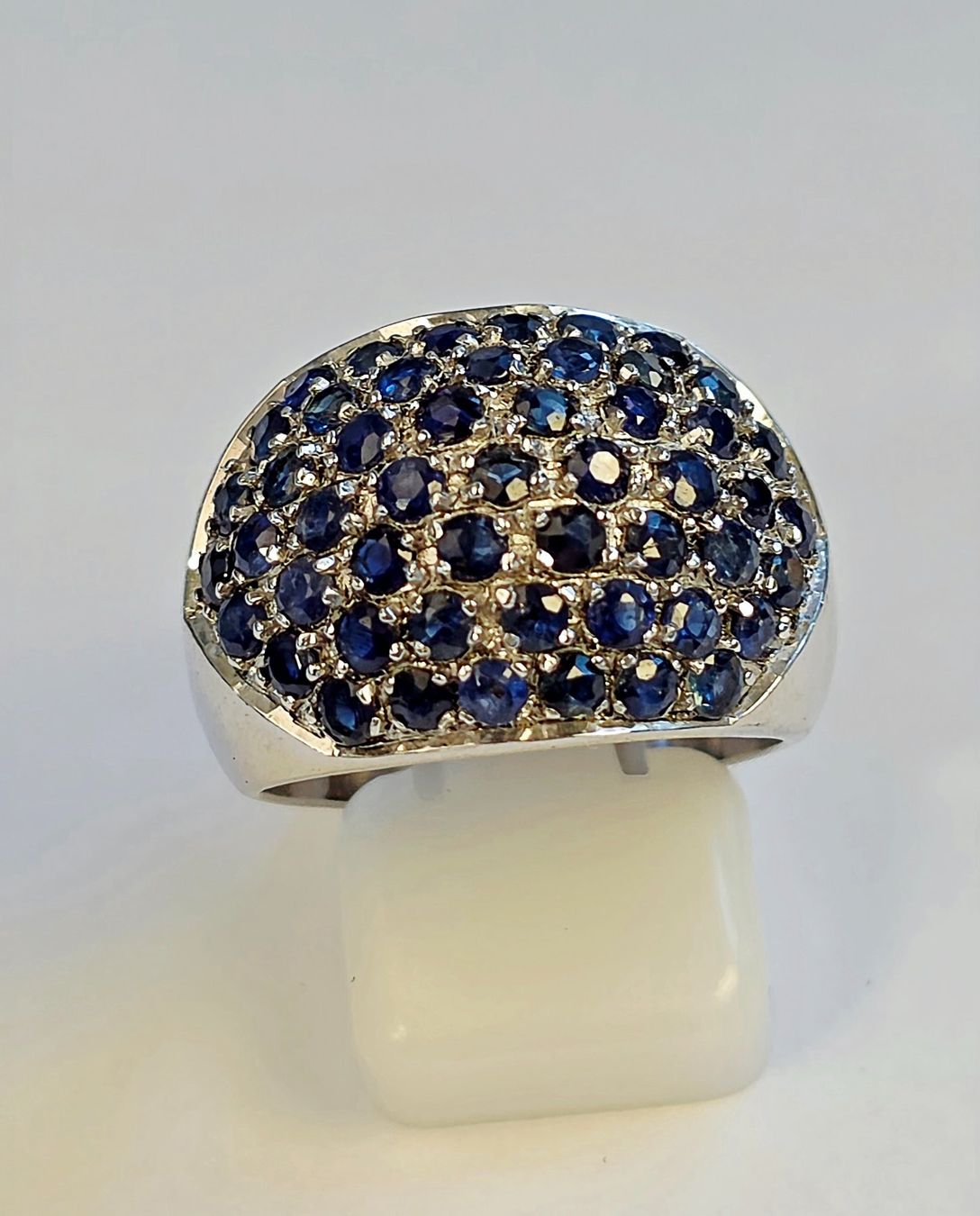 Bagues: Ring Silber mit Saphiren Grösse 56 neu – Neuf (Voir description) à Zürich par benedikt12 6