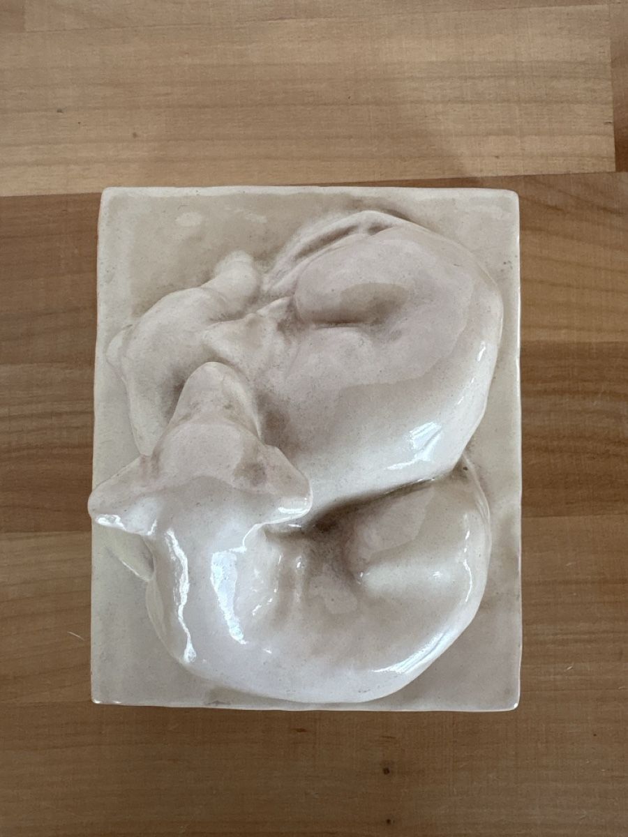 Statuette: Hunde Figur aus Ton – Usato da Rümlang venduto da SchumBru10 3