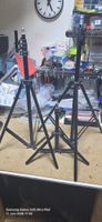 3er Set Lichtstative Stativen Lampenstativ 1/4" Gewinde