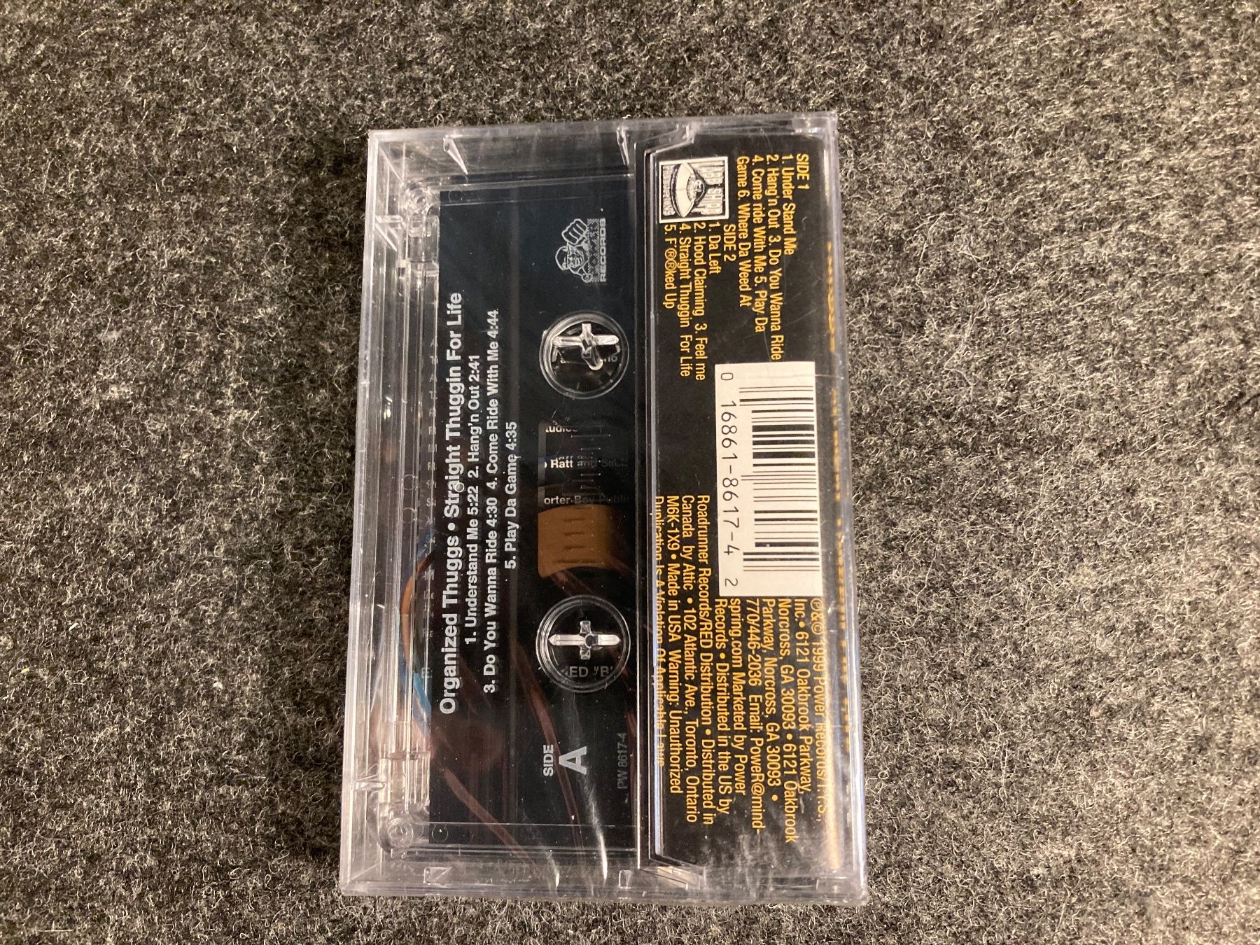 Musicassette: Organized Thuggs - Straight Thuggin For Life (MC) – Nuovo e nell'imballaggio originale da Fribourg venduto da Karushi 2