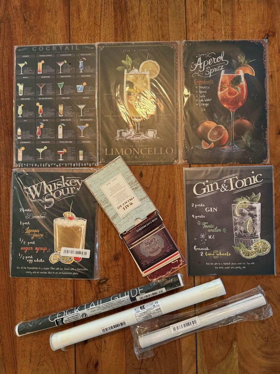 Alle Dekorationen: Bar-Deko-Set – Neu  – Neu und originalverpackt aus Muri AG von Ludrigen