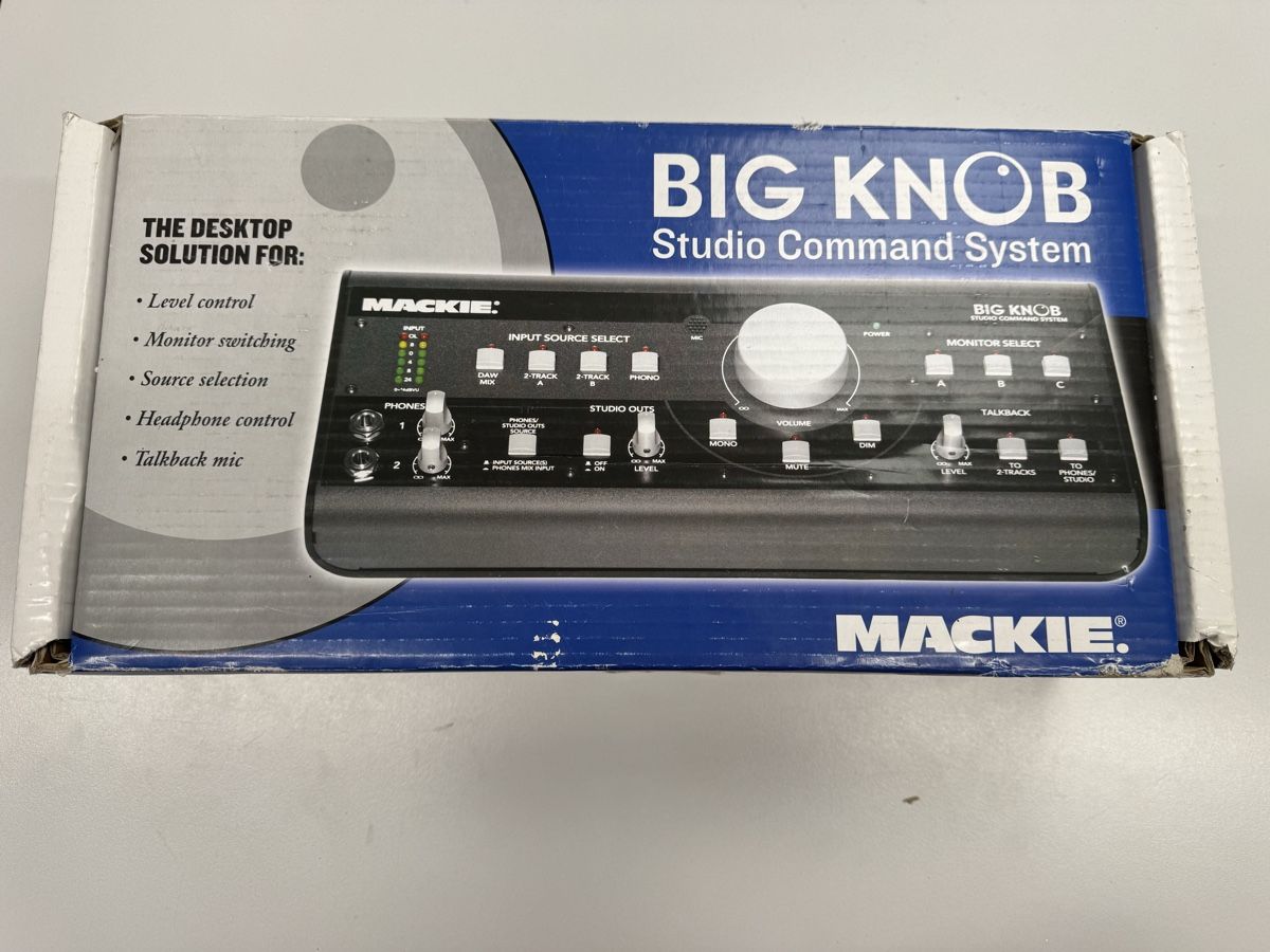 Steuerung: Mackie Big Knob Studio Command System – Gebraucht aus Dietlikon von admin77