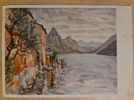 Ansichtskarte Luganersee Gandria