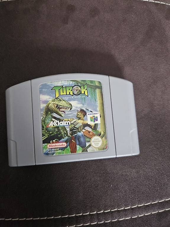 Giochi: Turok - Dinosaur Hunter - N64 - Nur Modul – Usato da Greifensee venduto da Arkon616