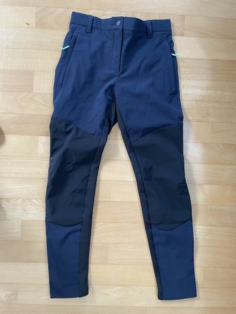 Icepeak Softshellhose dunkelbl./schwarz Grösse 152 neuwertig