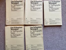 23 Ausgaben "Der Schweizer Stenograf" 1978 - 1980