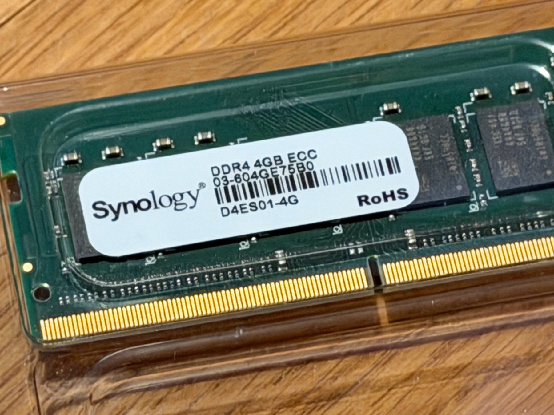 Memory / RAM: Synology D4ES01-4G 4GB DDR4 ECC SO-DIMM – Gebraucht aus Oberkirch LU von ghs3dsolutions 2