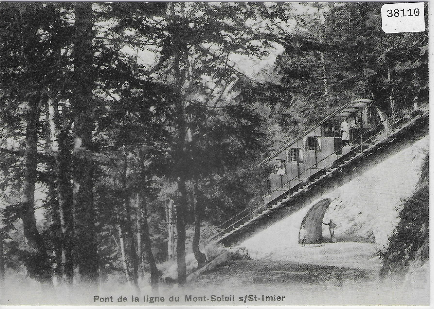 Cartoline postali: Bahn St. Imier-Mont Soleil SMtS – Usato da Ettingen venduto da Kartenplanet