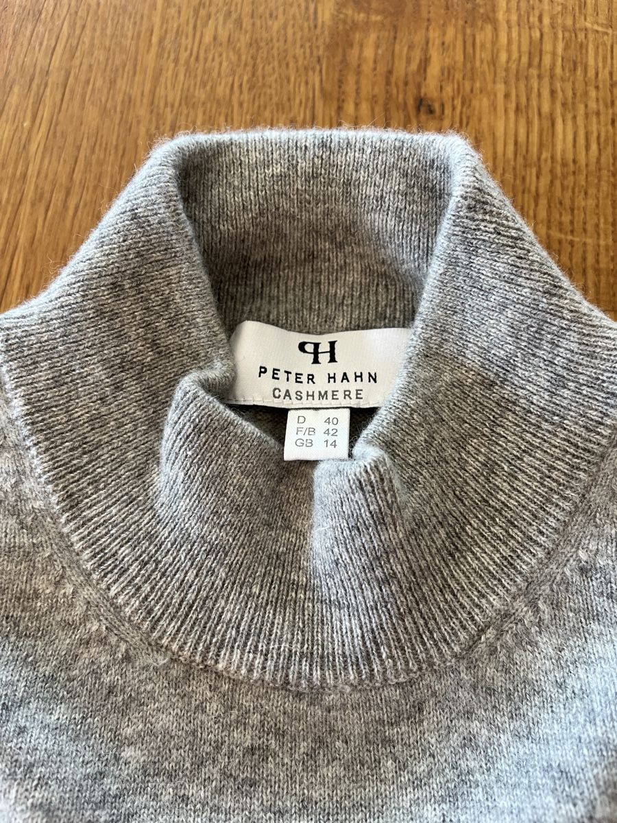 Peter Hahn Maglioni & Felpe: Peter Hahn Cashmere Pullover, Kurzarm, Gr. 40, Neuwertig – Nuovo (secondo la descrizione) da Weesen venduto da Engadinerin 1