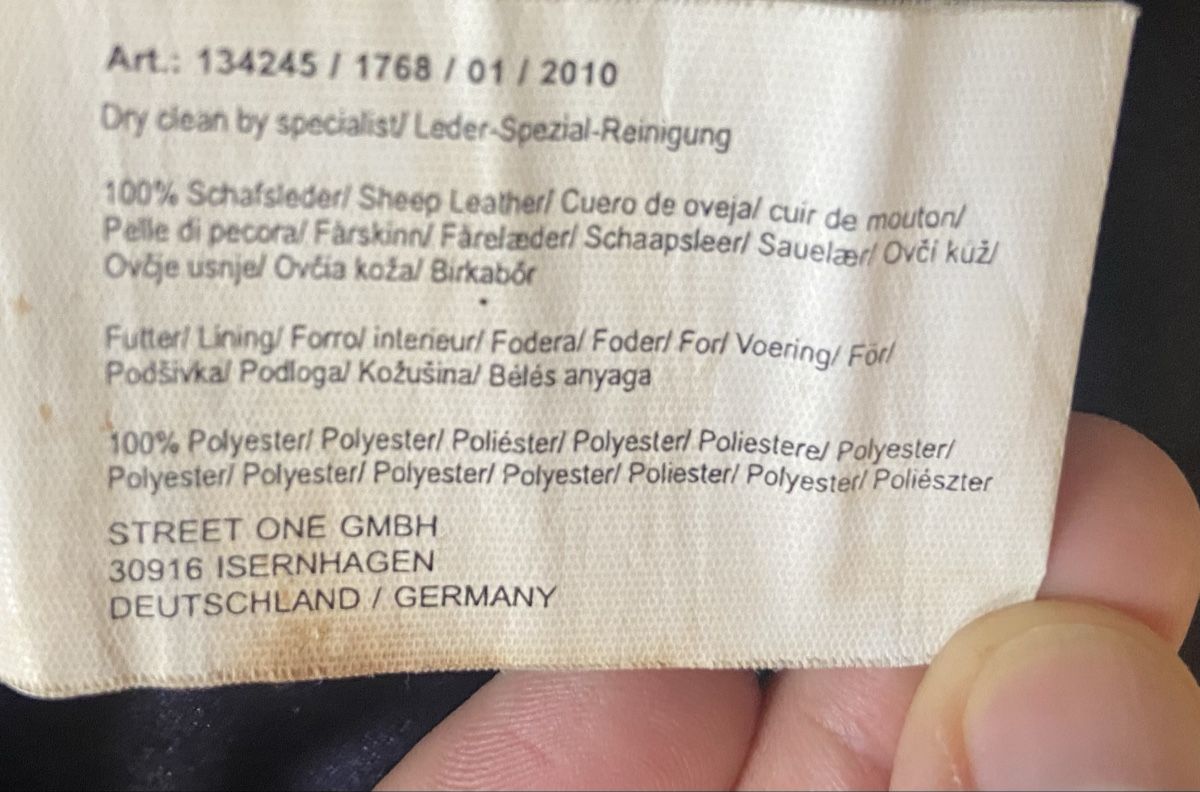 Giacche: Lederjacke – Usato da Baden venduto da Sarahhedwig 6