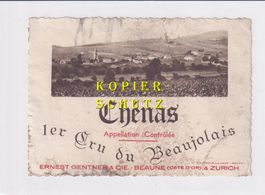 Etikette - Chénas (1er Cru du Beaujolais) /bd