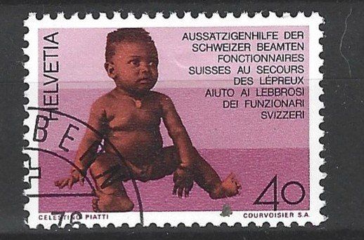 Alle Briefmarken: BRIEFMARKEN - CH - AUSSAETZIGEN HILFE DER SCHWEIZER BEAMTEN – Gebraucht aus Tobel von fuertinero