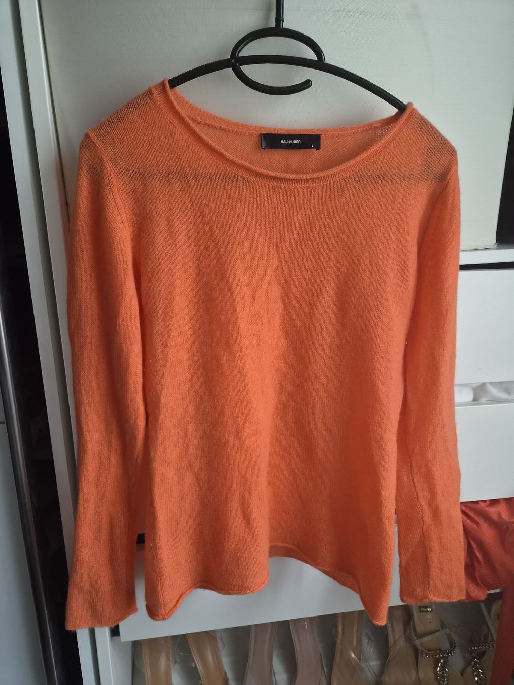 Hallhuber Maglioni & Felpe: Hallhuber Pullover in Orange Gr. L – Usato da Frenkendorf venduto da Moon111