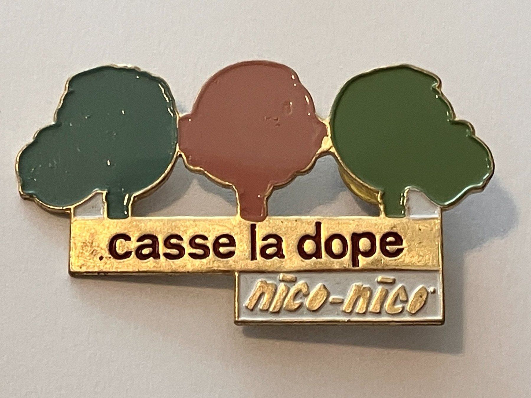 Plaketten & Abzeichen: 1 Pin Casse la Dope – Gebraucht aus Basel von djwwpp