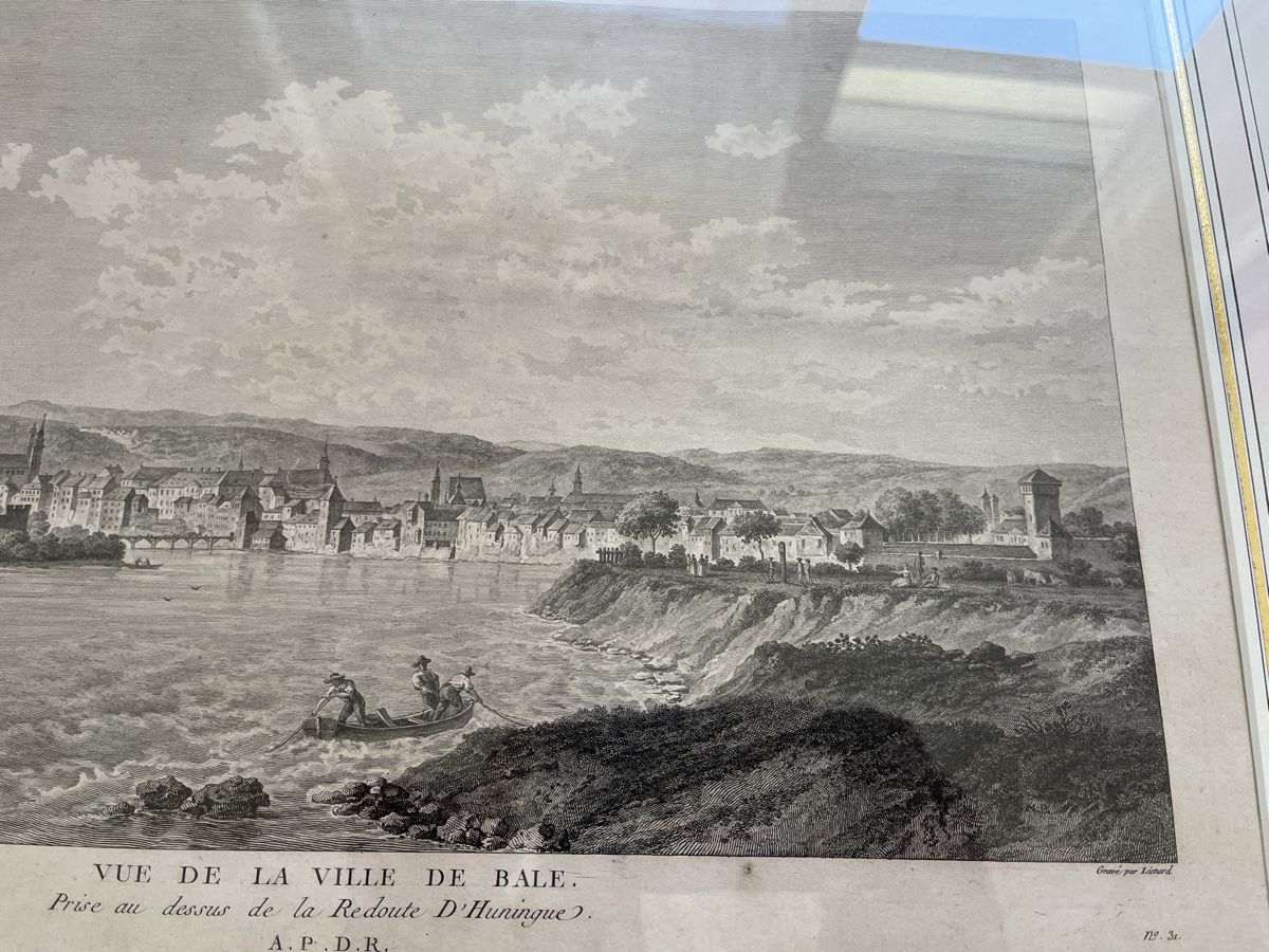 Incisioni: La ville de bale, perignom du Rei – Usato da Aesch BL venduto da shuja01 4