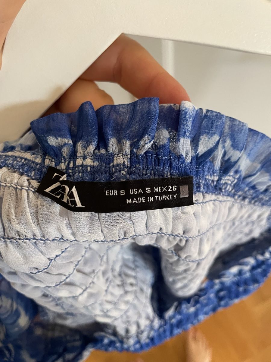 Zara Top: Zara Sommer Top Tie-Dye Gr. S – Usato da Zürich venduto da katidust 2
