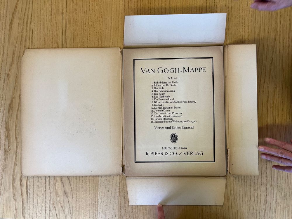 Van Gogh Mappe, Piper & Co. Kunst, Sammlung