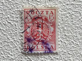 Polen Briefmarke