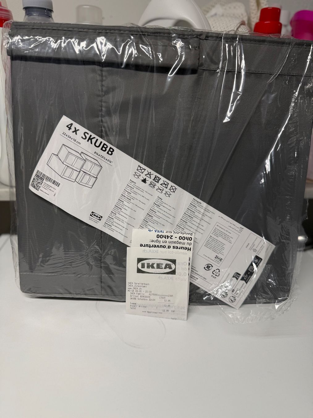Ikea Altro in Decorazioni & Accessori: SCHUHBOX  (4) VON IKEA NEU – Nuovo e nell'imballaggio originale da Birr venduto da WalkyriaM